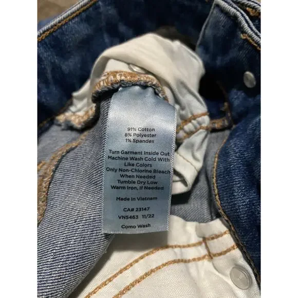 Talbots Wide Leg Crop Jean Size 4 - Picture 10 of 10